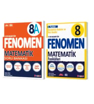 FENOMEN YAYINLARI 8. SINIF Matematik A Soru Bankası ve Matematik 3. Fasikül (Kareköklü İfadeler ve V