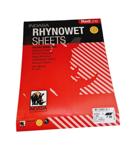 INDASA RHYNOWET RED LINE 100 KUM Zımpara  Hızlı ve Kusursuz Zımparalama Deneyimi  5 ADET (Çok Renkli)