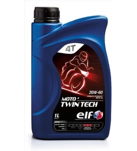 Elf Moto 4 Twin Tech 20W-60 4T Motor Yağı 1 Litre