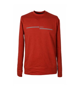Trender 26YG08000050 Kiremit Erkek Sweatshirt What Baskı 0 Yaka 2 İp