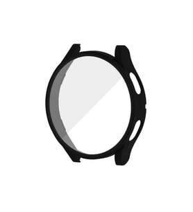 Samsung Galaxy Watch 5 40mm Uyumlu Sert PC Kasa ve Ekran Koruyucu Zore Watch Gard 14 (Siyah)