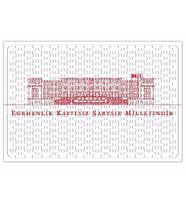 Atatürk Egemenlik Kayıtsız Şartsız Milletindir Puzzle 240 Parça Yapboz