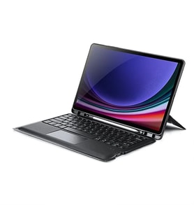 DUX DUCIS Samsung Galaxy Tab S9 + Ayrılabilir Bluetooth Klavye Touchpad PU Deri Kı - SSSSSS8112-7