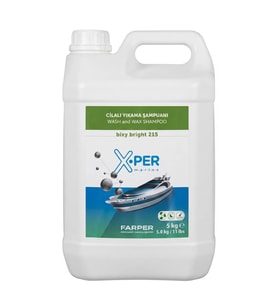 X-Per Marine - Cila İçeren Yıkama Şampuanı Bixy Bright 215 (5 L): Wax Korumasını