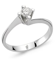 0.20 Ct Tektaş Pırlanta Yüzük RM-10015 (Çok Renkli)