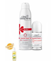 Cire Aseptine Ruby Deodorant 150Ml+Soft Rollon 60Ml Avantaj Paketi