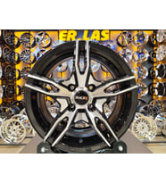 4 Adet SLK-2087 6*14 4*100 ET35 73.1 BLACK MACHINED JANT (Takım)