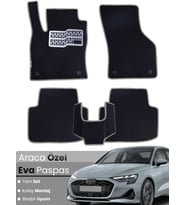 AUDİ A3 SEDAN (2020-2025) Uyumlu EVA Paspas Tam Set–Araca Özel,Su Geçirmez,Kolay Montaj