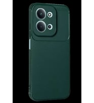 Redmi 15C 5G Auto Focus Karbon Kapak - Koyu Yeşil
