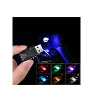 Usb Mini Led Lamba Disko 7 Renkli 12 Volt Dekoratif Işık Ev Araba Dış Mekan Uyumlu (Karışık)
