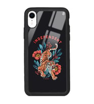 iPhone XR Bağımsız Kaplan Tasarımlı Glossy Telefon Kılıfı