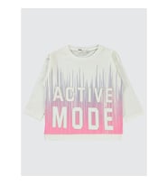 Civil Girls Kız Çocuk Sweatshirt 2-5 Yaş Kırık Beyaz