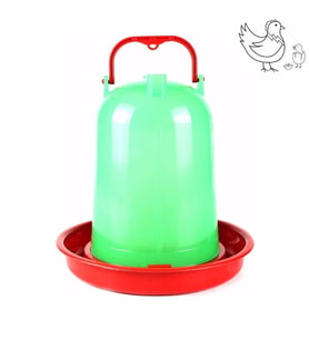 Tavuk ve Civciv Suluğu 3 Lt (Plastik-Korumalı)-2 Adet
