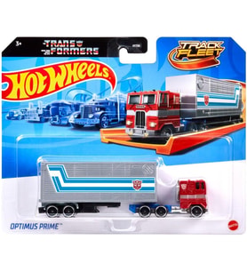 Hot Wheels Transformers - Optimus Prime (1/64) Track Fleet (Çok Renkli)
