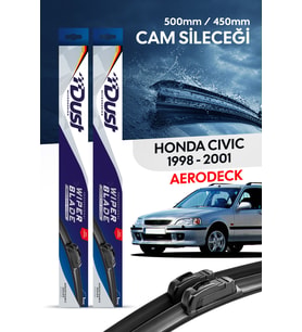 Honda Civic Silecek Takımı 1998-2001 Uyumlu 500MM/450MM