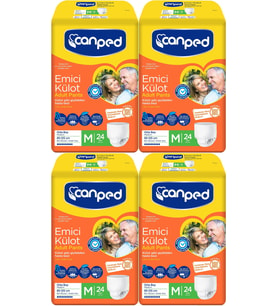 Canped Emici Külot Hasta Yetişkin Bezi M - Orta - Medium 96 Adet (4PK*24)