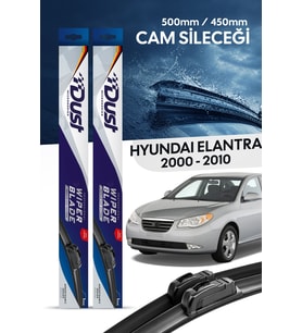 Hyundai Elantra Silecek Takımı 2000-2010 Uyumlu 500MM/450MM