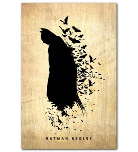 CakatabloBatman Oluşuyor Afiş Görseli MDF Tablo