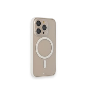 Newface Apple iPhone 14 Pro Kılıf Grand Magneticsafe Kapak - Beyaz