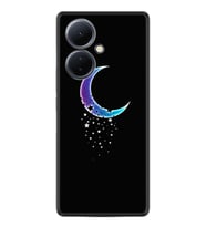 Vivo V29 Lite Kılıf Resimli Desenli Silikon Platinium Series Moon Star 1851