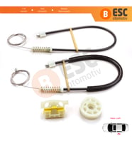 Renault Laguna MK3 2007-2015 5-Kapı 827010001R İçin Elektrikli Arka Sol Cam Kriko Tamir Seti