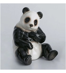 Franz Panda Porselen Oturan Panda Biblo 11cm Dekoratif Dekorasyon Ürün