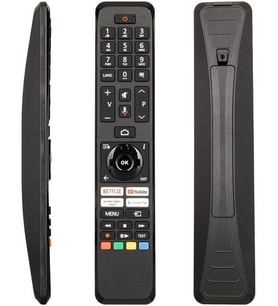 Smart LED TV Kumanda Toshiba CT-8563, B0CWZC7XPS, 70QA5D63DT, 55UA5D63DT, 65UA5D63DT, 55UA3D63DT, 65UA3D63DT, 58UA3D63DT ile Uyumlu Yedek Kumanda - Mikrofonsuz
