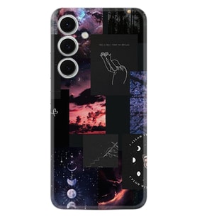 Samsung Galaxy A36 Kılıf Boutique Baskılı Resimli Ay Pattern Pcode -030
