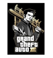 Gta 3 Hediyelik Ahşap Tablo