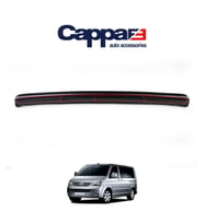 CAPPAFE Volkswagen T5 Transporter Arka Tampon Eşiği Koruma (ABS) Mat Siyah 2003-2009