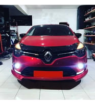 Renault Clio 4 Makyajlı Kasa Ön Ek Mat Siyah Plastik Karlık