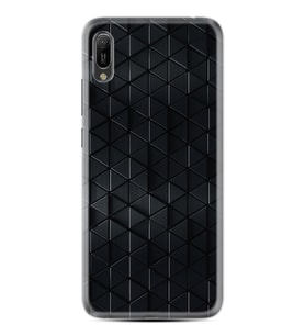 Huawei Y6 2019 Kılıf Resimli Desenli Silikon Platinium Series Şekiller 1876