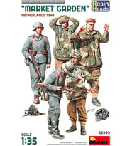 Miniart 35393 1:35 "Bostan" Hollanda 1944. Reçineden Başlar