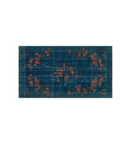 Eskitme El Yapımı Halı 112x195 cm 9571