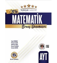 AYT Matematik Yıldızlar Yarışıyor 10 lu Branş Denemesi Bilgi Sarmal