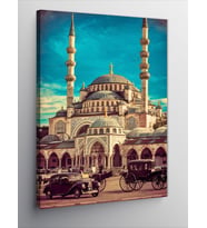 Kanvas Tablo Eski Cami
