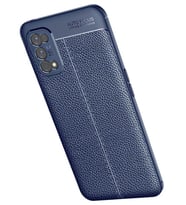 Realme 7 Pro Kılıf Pu-Deri Leather-Pu Serisi Protected Case (Lacivert)