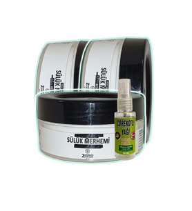Süper Sülük Merhemi Bakım Kremi 3x50 ml+30 ml Çörek Otu Yağ ile