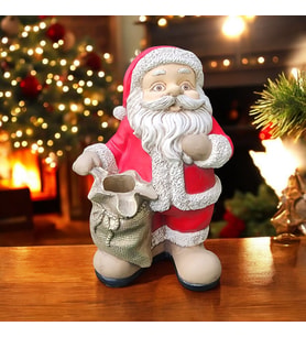 Yılbaşı Hediye Taşıyan Noel Baba
