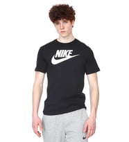 Nike Mens İcon Future Tee Baskılı Erkek Günlük Tişört Siyah