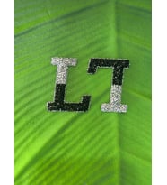 2 ADET ÜTÜ İLE YAPIŞAN L HARFİ ARMA DİKİŞ APLİKE 5X4 CM