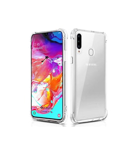 Samsung Galaxy A70 Şeffaf Tank Silikon Kapak