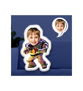 Kişiye Özel Fotoğraflı Buzz Lightyear Yastık 115602 70 cm