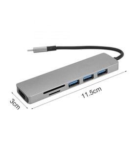 Airsky Hc74C 6 İn 1 Hdmı Çevirici