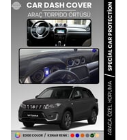 SUZUKİ GRAND VİTARA (2014-2021) Torpido Örtüsü Ön Göğüs Halı Torpido Koruma Tam Uyum Kaymaz