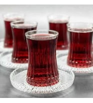 Paşabahçe Elysia Çay Takımı Seti 12 Parça Set Riva Çay Tabağı 42901