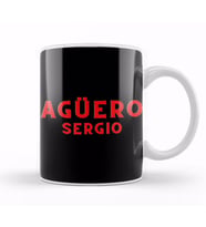 Sergio Agüero Kupa Bardak Porselen