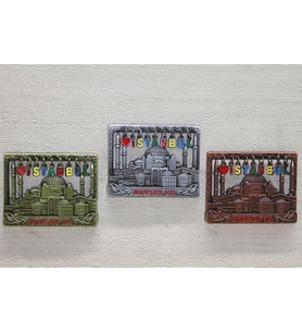 Northcity Sarkaçlı İstanbul Temalı Magnet Alk4316 - 7 Cm Şık Dekoratif Magnet
