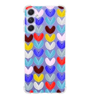 PrintiFy Samsung Galaxy A54 Uyumlu Water Color 1 Baskılı Şeffaf Köşe Korumalı Antişok Kılıf