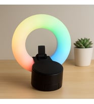 Northcity Bluetooth Mini Hoparlör USB Şarjlı LED Işıklı Telefon Tutucu